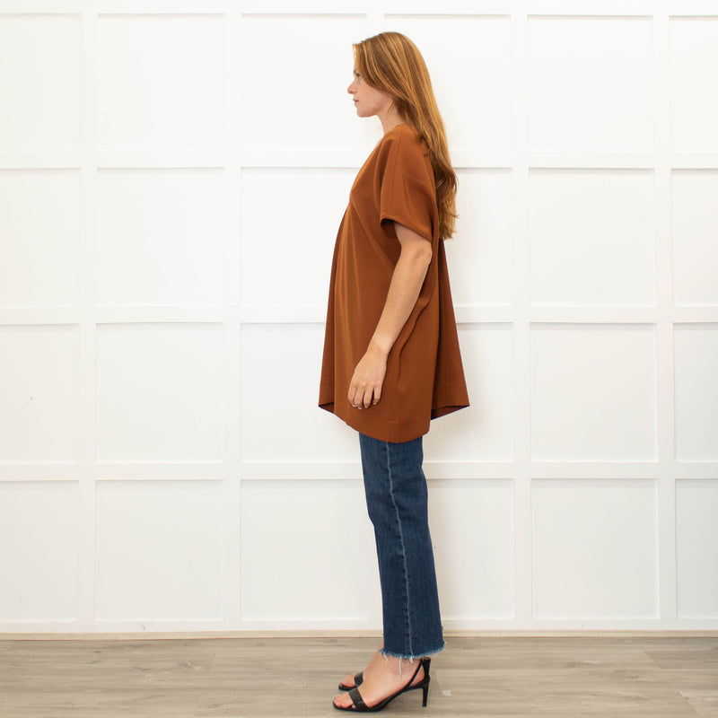 Plan C Amber Sleeveless Oversized Top