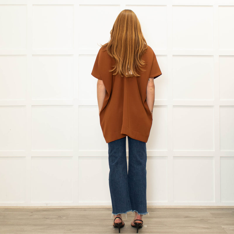 Plan C Amber Sleeveless Oversized Top