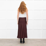 Soeur Brown Slip Skirt