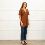 Plan C Amber Sleeveless Oversized Top