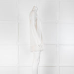 Charli White Silk Longline Cami