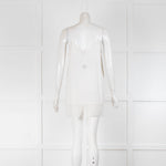 Charli White Silk Longline Cami