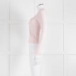 Sunday Best Pale Pink Stretch Top With Gathered Bust