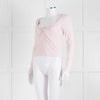 Sunday Best Pale Pink Stretch Top With Gathered Bust