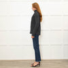 Vince Grey Ribbed Wool Blend Rollneck