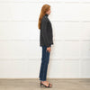 Vince Grey Ribbed Wool Blend Rollneck