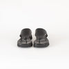 Me + Em Black Wedge Flip Flops