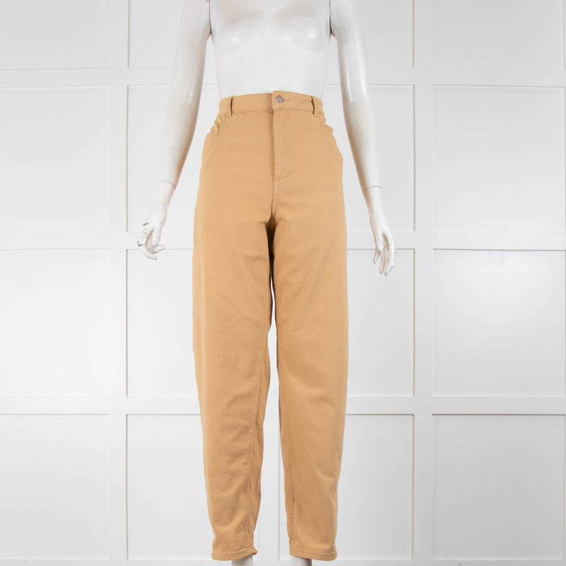 Baum Und Pferdgarten Camel Cotton Trousers