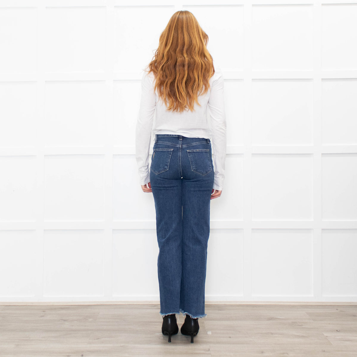 Reformation White Long Sleeve T-Shirt