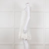 Ermanno Scervino White Lace Sleeveless Dress