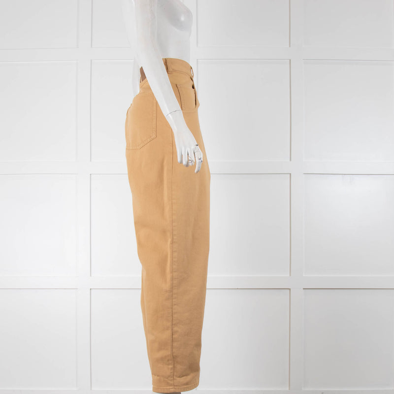 Baum Und Pferdgarten Camel Cotton Trousers