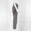 Iro Grey Demin Cuffed High Waist Jeans