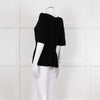 Ba&sh Black Gathered Waist Top
