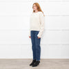 Christian Dior Cream 'J'Adior' Fluffy Jumper