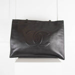 Chanel Vintage Jumbo Chain Tote Bag