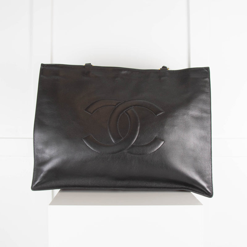 Chanel Vintage Jumbo Chain Tote Bag
