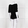Ba&sh Black Gathered Waist Top