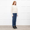 Christian Dior Cream 'J'Adior' Fluffy Jumper