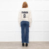 Christian Dior Cream 'J'Adior' Fluffy Jumper