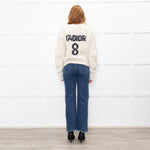 Christian Dior Cream 'J'Adior' Fluffy Jumper