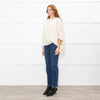 Hotel Particulier Cream Cashmere Poncho Style Jumper