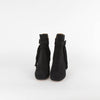 Aquazzura Black Suede Tassel Detail Ankle Boots