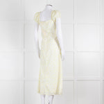 Amy Jane London Yellow Daphne Ditsy Floral Dress