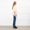 Hotel Particulier Cream Cashmere Poncho Style Jumper