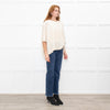 Hotel Particulier Cream Cashmere Poncho Style Jumper