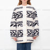 Isabel Marant Black And Cream Reversible Himemma Oversized Jacket