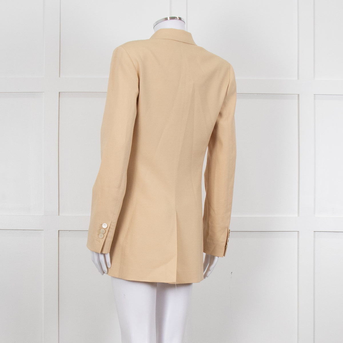 Theory Yellow Wool Blazer Jacket