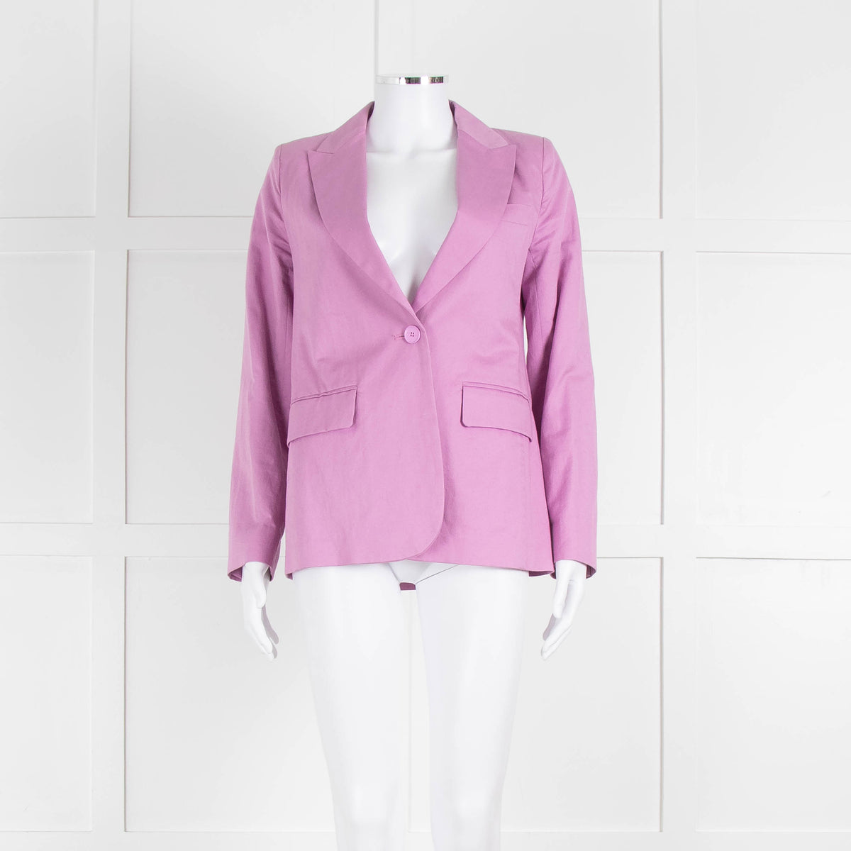 Weekend Max Mara Lilac Cotton Blazer