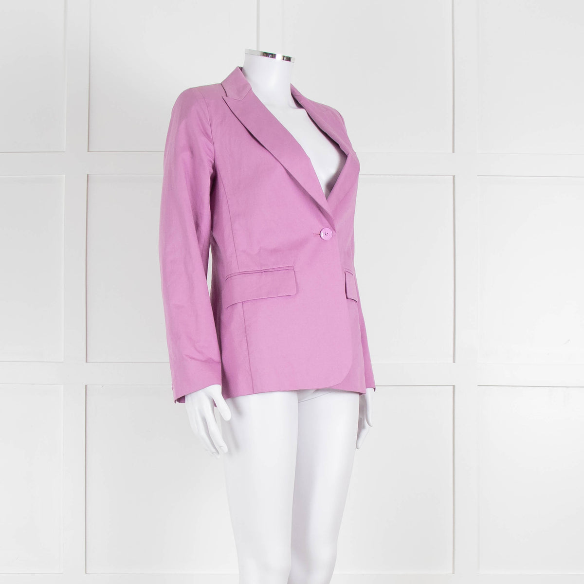 Weekend Max Mara Lilac Cotton Blazer