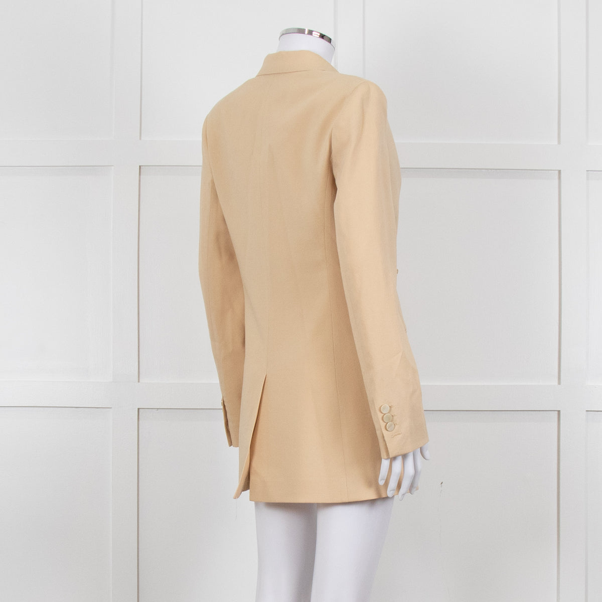 Theory Yellow Wool Blazer Jacket