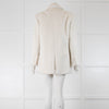 Alice + Olivia White Faux Teddy Coat