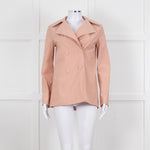 Harris Wharf London Peach Double Breasted Jacket
