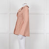 Harris Wharf London Peach Double Breasted Jacket