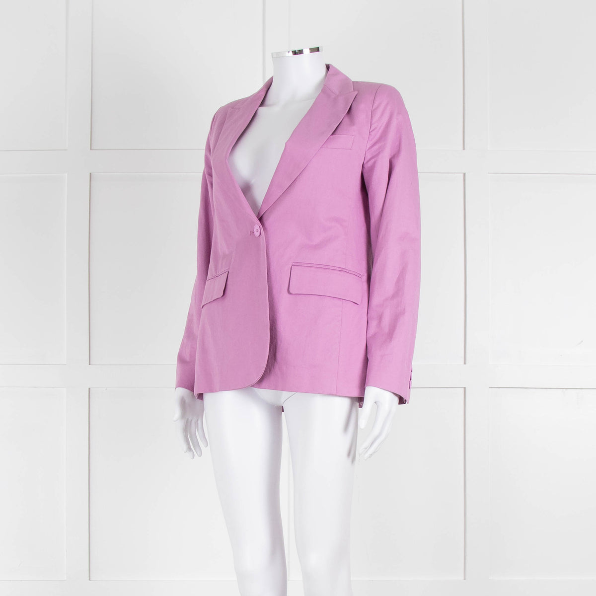 Weekend Max Mara Lilac Cotton Blazer