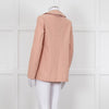 Harris Wharf London Peach Double Breasted Jacket