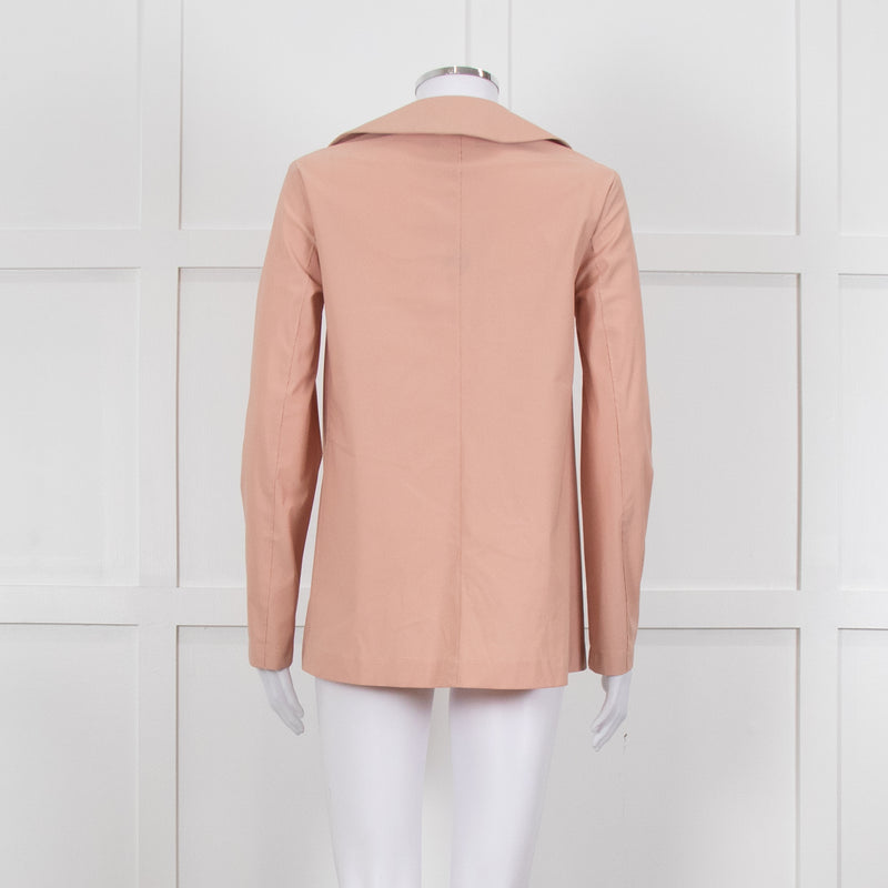 Harris Wharf London Peach Double Breasted Jacket
