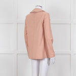 Harris Wharf London Peach Double Breasted Jacket