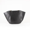 Mansur Gavriel Black Open Tote With Long Shoulder Straps