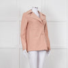 Harris Wharf London Peach Double Breasted Jacket