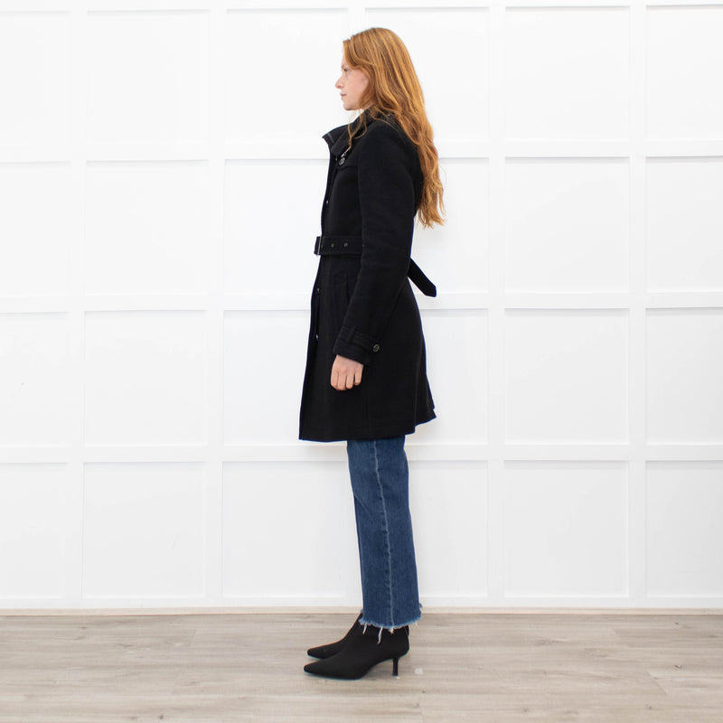 Burberry Brit Black Rushford Coat