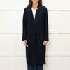 Lazzerini Tiziana Navy Sparkly Coat
