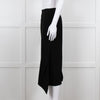 Roland Mouret Black Gold Zip Midi Skirt