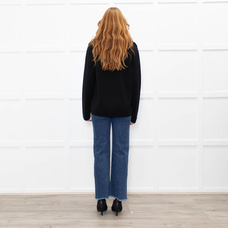 SUNSPEL Black Wool Jacket