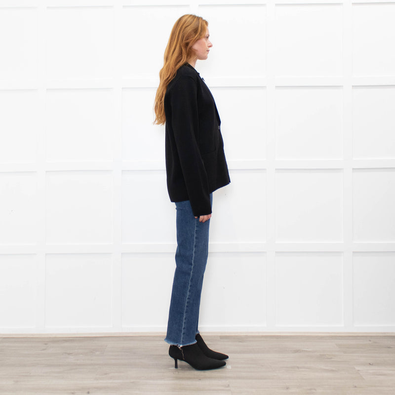 SUNSPEL Black Wool Jacket