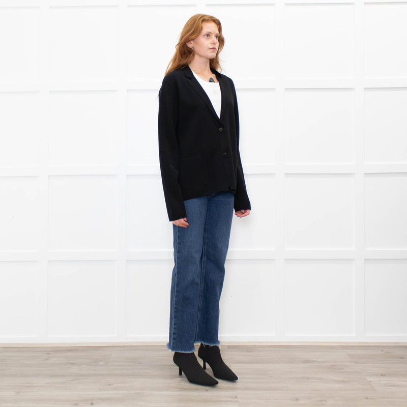 SUNSPEL Black Wool Jacket