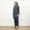 Rosso35 Petrol Blue Knit Coat